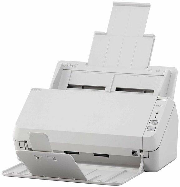 Сканер Ricoh scanner SP-1120N Офисный сканер, 20 стр/мин, 40 изобр/мин, А4, двустороннее устройство АПД, USB 3.2, Gigabit Ethernet, светодиодная подсветка Замена Fujitsu PA03708-B001 SP-1120 (PA03811-B001_)