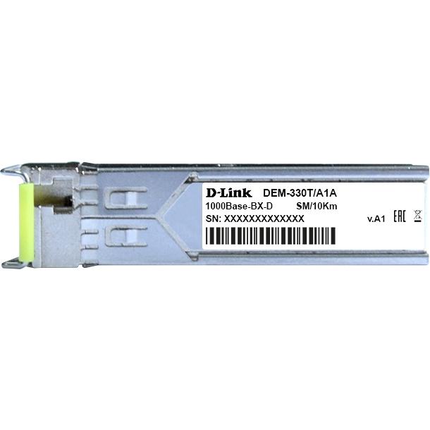 Трансивер D-Link 330T/10KM/A1A оптич. SFP SM Tx:1550нм Rx:1310нм до 10км