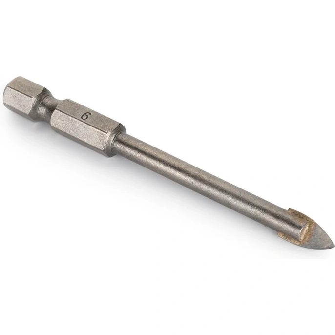 Сверло по стеклу и керамике (6 мм; 1/4HEX) VIRA 554066