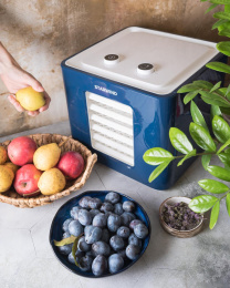 Сушилка для овощей и фруктов STARWIND SFD6431,  синий,  6 поддонов