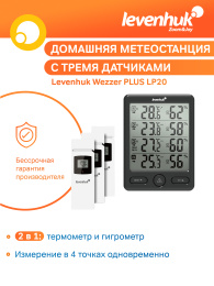 Метеостанция Levenhuk Wezzer PLUS LP20 78892