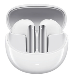Наушники QCY AilyBuds Pro+ Белый BH23HT10A беспроводные, активное шумоподавление, диаметр динамика: 13 мм, время прослушивания музыки: 5.5 ч, время зарядки: 2 ч, емкость аккумулятора: 350 мАч