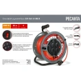 Силовой удлинитель Ресанта на металлической катушке, СУ-3x1,5-50/3 (с выкл., 4 розетки, IP44) 61/118/8