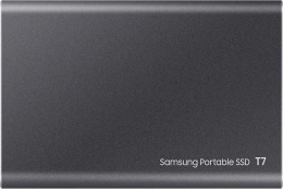 Внешний диск SSD Samsung T7 4ТБ MU-PC4T0T/WW, USB 3.2 Gen 2, запись - 1000МБ/с, чтение - 1050МБ/с, черный