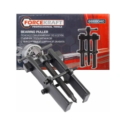 Двухзахватный съемник с фиксацией стяжными болтами Forcekraft FK-666B040 4'', Ø захвата-38 мм, длина лап 65 мм 52715