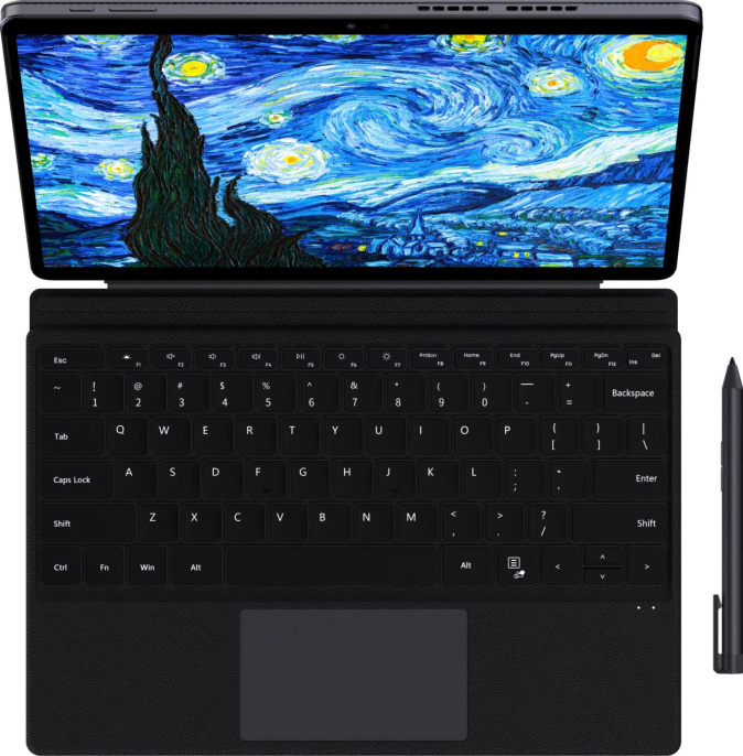 12.96" Планшет Acer Gadget E10 ETPad Max 16/512 GB 1315U Wi-Fi, 2880 x 1920, Windows 11, с клавиатурой и стилусом, серый