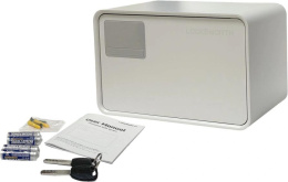 Сейф мебельный LockSworth VS4523-WH взломостойкий встраиваемый 200x310x200мм электронный/ключевой