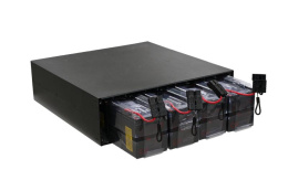 Аксессуар к источникам бесперебойного питания Systeme Electric External BP, Extended-Run, 240 volts bus voltage, Rack 3U Tower convertible , compatible with SRTSE5KRTXLIEC-NC/SRTSE6KRTXLIEC-NC BPSE240RT3U5