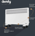 Конвектор DOMFY DCW-CH1215,  1500Вт,  с терморегулятором, белый