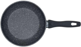 Сковорода Polaris Canto 20F круглая 20см покрытие: Pfluon ручка несъемная без крышки серый 019121