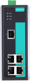 Промышленный неуправляемый коммутатор MOXA EDS-305, 5 портов 10/100BaseT X , IP30, от 0 до 60°C, DIN-Rail