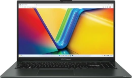 Ноутбук ASUS Vivobook Go 15 E1504FA-BQ2467 15.6" 1920 x 1080, IPS, 60 Гц, AMD Ryzen 5 7520U, 16 ГБ LPDDR5, SSD 512 ГБ, видеокарта встроенная, без ОС, цвет крышки черный, аккумулятор 42 Вт·ч, цвет корпуса черный