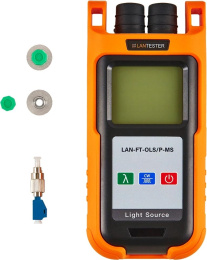 Высокоточный источник оптического излучения, SM+MM, разъемы FC/SC/ST/LC LANMASTER LAN-FT-OLS/P-MS
