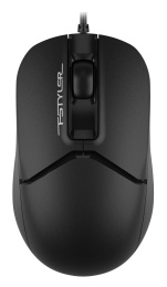 Клавиатура + мышь A4Tech Fstyler F1512 клав:черный мышь:черный USB F1512 BLACK