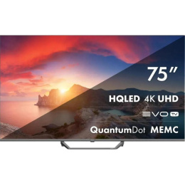 75" Телевизор HAIER Smart TV S2 Pro QLED, 4K Ultra HD, СМАРТ ТВ, Android TV, черный