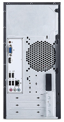 ПК Acer Aspire XC-830 Cel J4025 (2) 4Gb SSD128Gb UHDG 600 CR Windows 10 Home GbitEth 65W черный