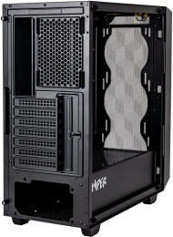 Корпус ATX HIPER BH34-1, Midi-Tower, без БП,  черный