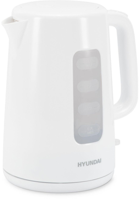 Чайник электрический Hyundai HYK-P3501 2.5л. 2200Вт белый корпус: пластик