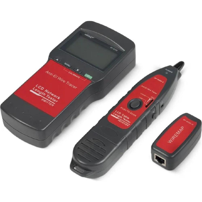 Cabeus CT-LCD-RJ45-Scan (NF-8200) Тестер для витой пары c LCD дисплеем и тон-генератором