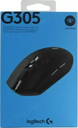 Logitech® Игровая мышь, беспроводная G305 LIGHTSPEED Wireless Gaming Mouse, чёрный.