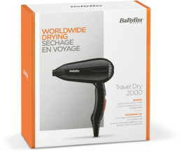 Фен BABYLISS 5344E, 2000Вт, черный