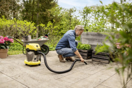 Строительный пылесос Karcher WD 3-18 S V-17/20 225Вт уборка: сухая/влажная желтый