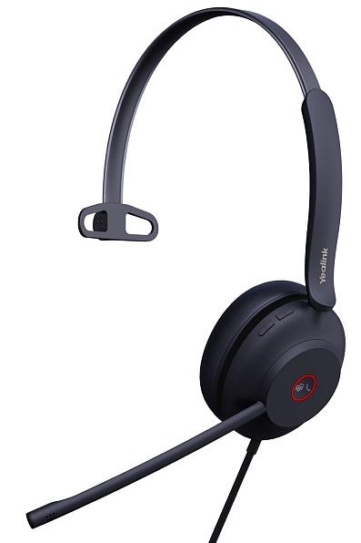 Гарнитура YEALINK UH37 Mono UC USB-C/A Моно, Проводная, HD звук, шумоподавление, LED-индикатор, USB-C/A