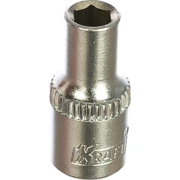 Головка торцевая 6 граней 4 мм; 1/4 Dr KRAFT KT 700662