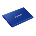 Внешний SSD диск 2.5" Samsung External SSD T7, 500GB, Type-C, USB 3.2 Gen2, R/W 1050/1000MB/s, 85x57x8mm, Indigo Blue 12 мес. MU-PC500H/WW