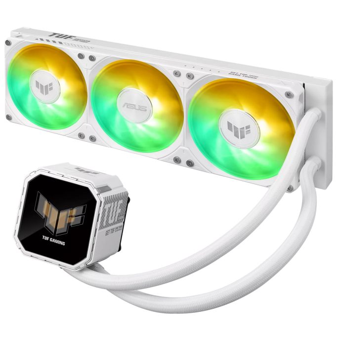 Жидкостная система охлаждения ASUS TUF GAMING LC III 360 ARGB LCD WHT 90RC01A2-B0EAY0