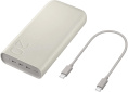 Мобильный аккумулятор Samsung EB-P4520 20000mAh PD3.0 45W 4A 3xUSB-C бежевый EB-P4520XUEGRU