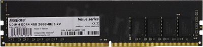 Модуль памяти ExeGate Value EX283081RUS DDR4 DIMM 4Gb PC4-21300