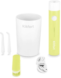 Ирригатор для полости рта Kitfort KT-2957-2 бело-фисташковый КТ-2957-2