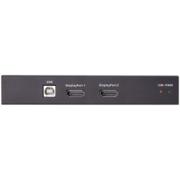 USB, Двойдной DisplayPort, КВМ-удлинитель с поддержкой HDBaseT™ 2.0 4K@100 м /ATEN/ USB Dual DisplayPort HDBaseT2.0 KVM Extender 4K@100м CE924