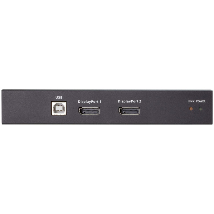 USB, Двойдной DisplayPort, КВМ-удлинитель с поддержкой HDBaseT™ 2.0 4K@100 м /ATEN/ USB Dual DisplayPort HDBaseT2.0 KVM Extender 4K@100м CE924