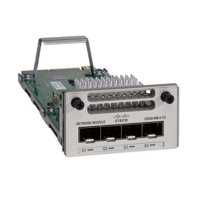 Модуль интерфейсный CISCO Catalyst 9300 4x1Gb SFP Uplink Module, C9300-NM-4G