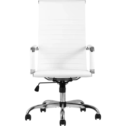 Кресло руководителя Стул Груп TopChairs City, белое D-101H white