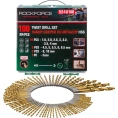 Набор сверел по металлу 100 предметов, кейс Rockforce RF-924U100(57272)