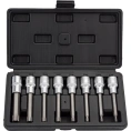 Набор головок DR1/2", вставка TORX Т20-Т60, L=100 мм, 8 шт., в кейсе АвтоDело 39600 15000
