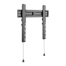 Кронштейн Digis DSM-P5740 для ТВ и панелей: 32"-55", VESA до 400x400мм, нагрузка: до 35кг, механизм быстрой фиксации, микрорегулировка уровня, ультраплоский: 18мм