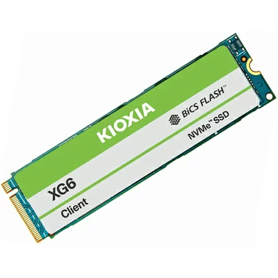 Накопитель SSD KIOXIA KXG60ZNV512G 512GB M.2 2280 (Single-sided), NVMe/PCIe 3.0 x4, R3100/W2800MB/s, TLC (BiCS Flash™), 3 years wty