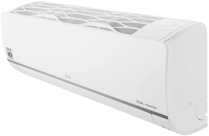 Сплит-система инверторная LG PC09SQR настенная, до 25м2, 9000 BTU, с голосовым помощником, комплект из 2-х коробок