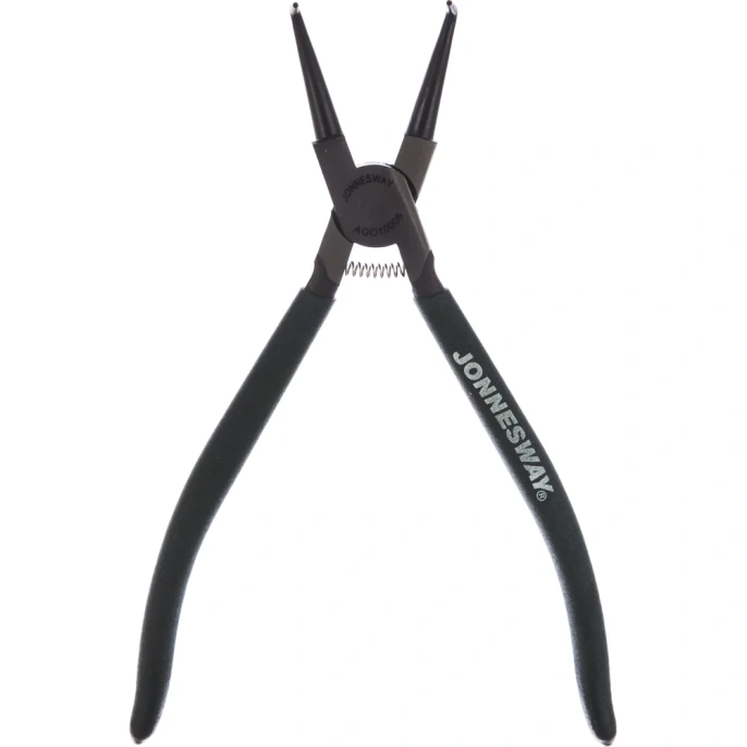 Щипцы для стопорных колец изогнутые сжим 9" Jonnesway AG010006