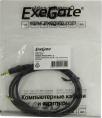 Кабель аудио ExeGate EX-CCA-404-1.2 3.5mm Jack M/3.5mm Jack M, 1,2м, позолоченные контакты EX284942RUS