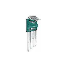 Шестигранники SATA 12 предметов, сферические концы, пластиковый блистер S2 09102