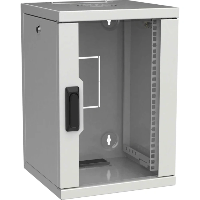 Шкаф ITK LINEA WS 10" 9U 320x310мм дверь стекл. сер. LWS3-09U33-GF