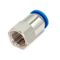 Пневмофитинг цанговый прямой с внутренней резьбой HIMPT PCF 8-М16х1.5 00-00010059