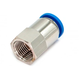 Пневмофитинг цанговый прямой с внутренней резьбой HIMPT PCF 8-М16х1.5 00-00010059
