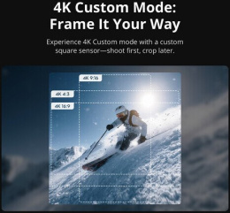 Экшн-камера Dji Osmo Action 6 Standard Combo 1xCMOS 38Mpix черный 22367175