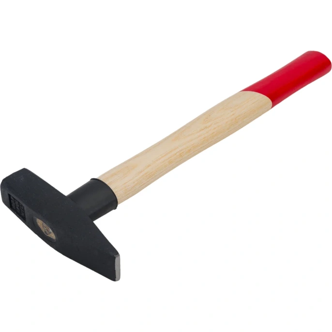 Молоток Политех с квадратным бойком, деревянная ручка, 400г 2535040